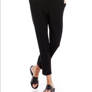 Slouchy tapered ankle pants